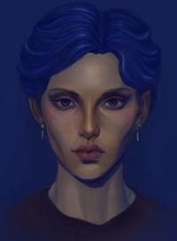 Синий портрет 
