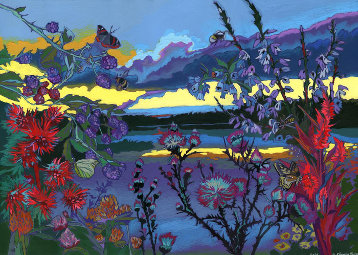 Цветы подмосковья.