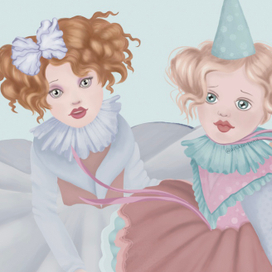 Иллюстрация для бренда по изготовлению кукол