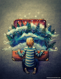 Чемоданный лес