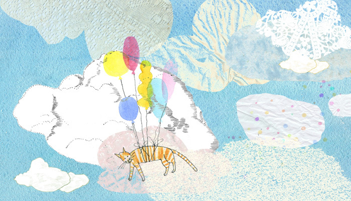 Полет.  Иллюстрации для анимации к спектаклю "Продавец игрушек"