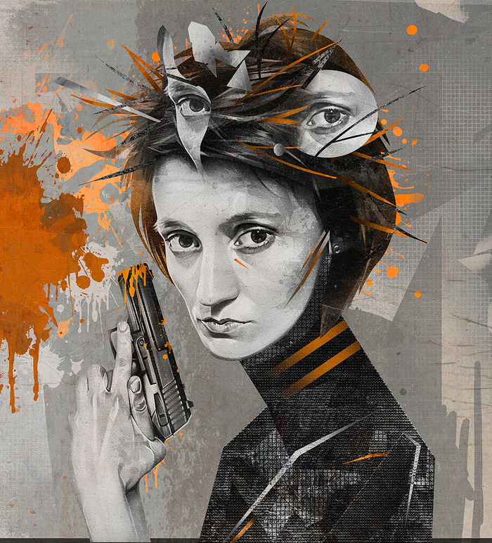 Bang Bang self-portrait