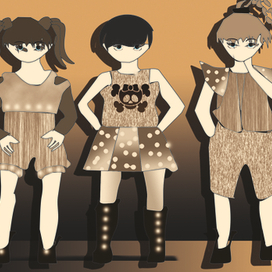 Коллекция-детский готизм