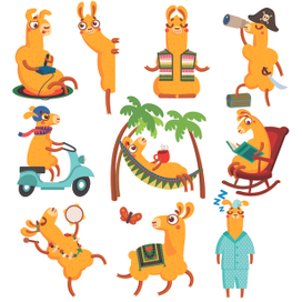 Персонаж "Лама"