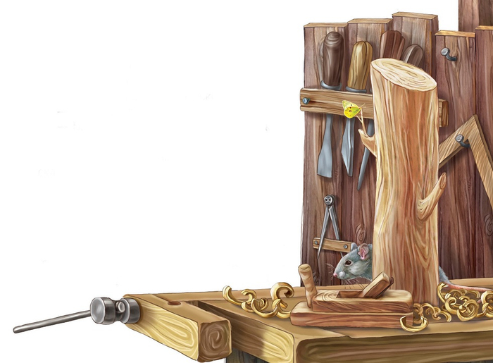 То самое полено. Пинокиио