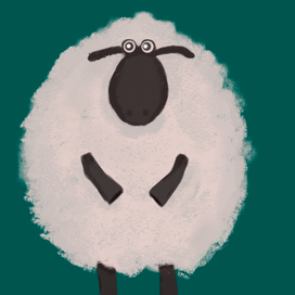 Овечка дизайн персонажа