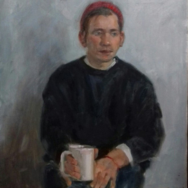 Портрет с руками. Руслан