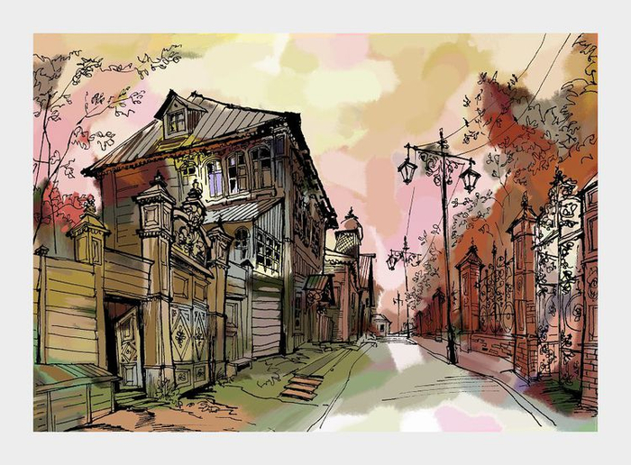 Из серии "Воспоминания об Иркутске" (4)