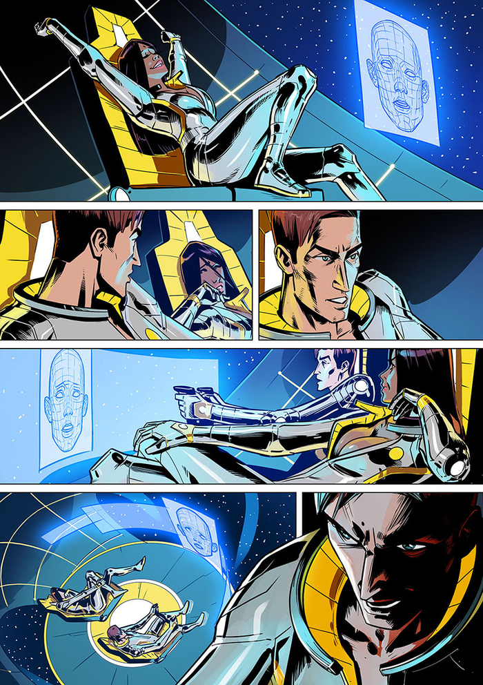 Страница комикса TFDF #8