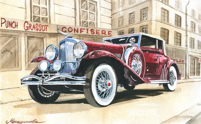 Машина-ретро Duesenberg 1932