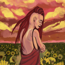 подсолнухи