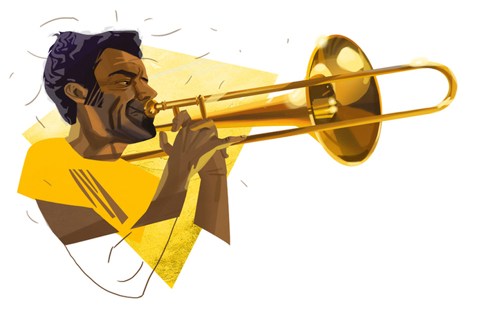 тромбонист