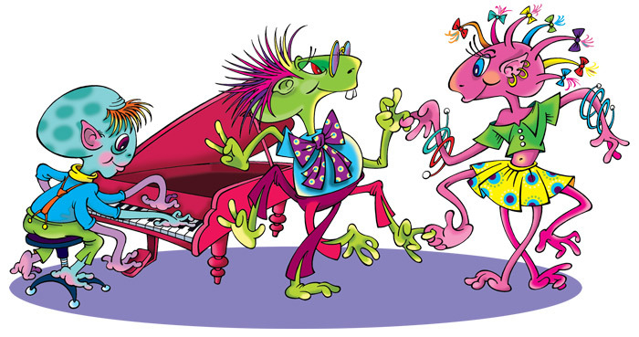 Танцы инопланетян