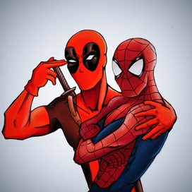 Spider man and Deadpool