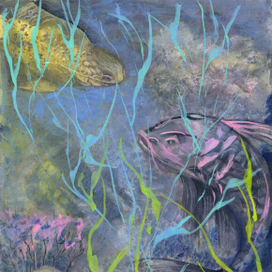 Подводный мир. Из серии "Духи Земли"