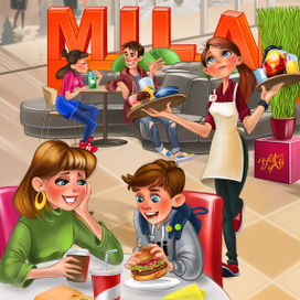 Иллюстрация для календаря ТЦ.