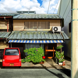 Где-то на окраине Токио