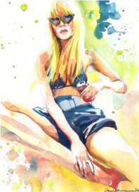 Очки-сердечки 