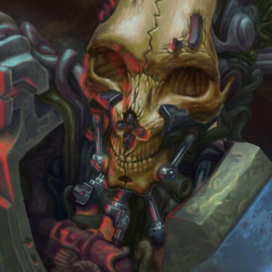 Кибер череп