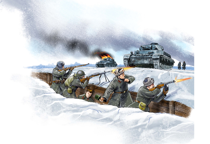 Иллюстрация к книге "Победа-за нами!"