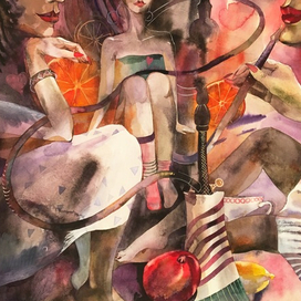 Курители кальяна