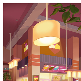 интерьер кафэ