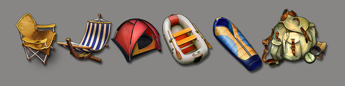 Иконки. Путешествие.