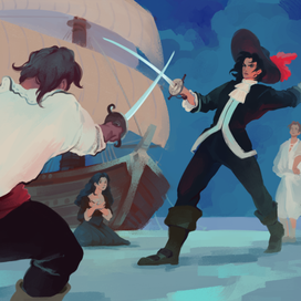 "Одиссея капитана Блада" иллюстрация-2