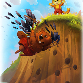 Иллюстрация для издательства " Апогей"