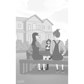 Иллюстрация к книге "Школьное время с Элли"
