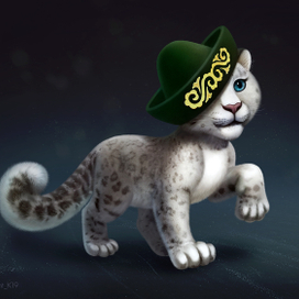 Ирбис. Символ Казахстана