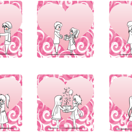 Иллюстрации ко дню Св.Валентина