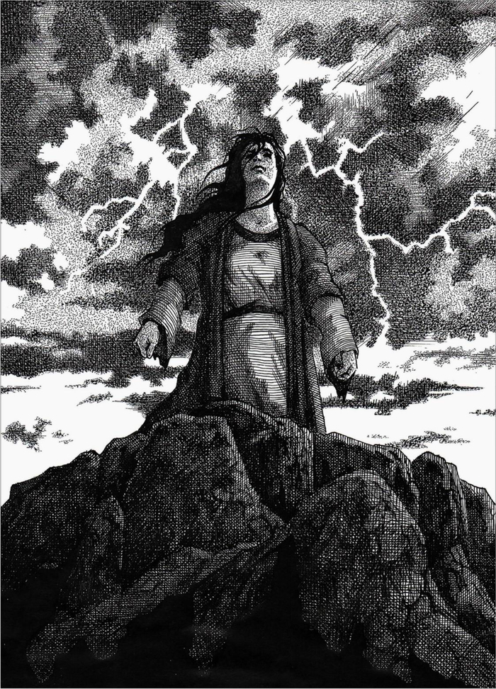 Хэдда у обрыва