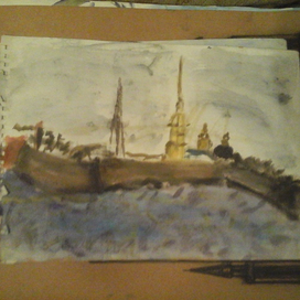 Нева и петропаловская крепость 