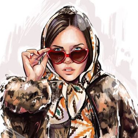 русская девушка