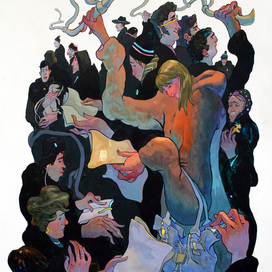 "Метро,час пик"