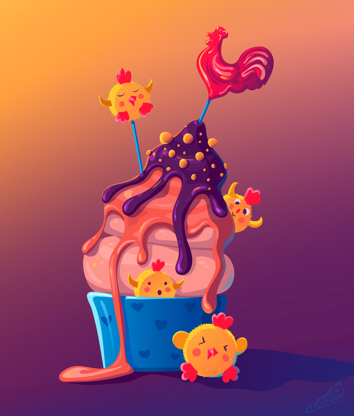 Птичий десерт