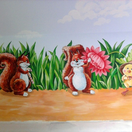 Детская по собственным эскизам.Киев. Жилой комплекс "Конык", д. Чапаевка