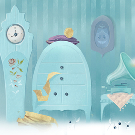 Комната. Из книги Елены Есениной "Бенни-Бом"