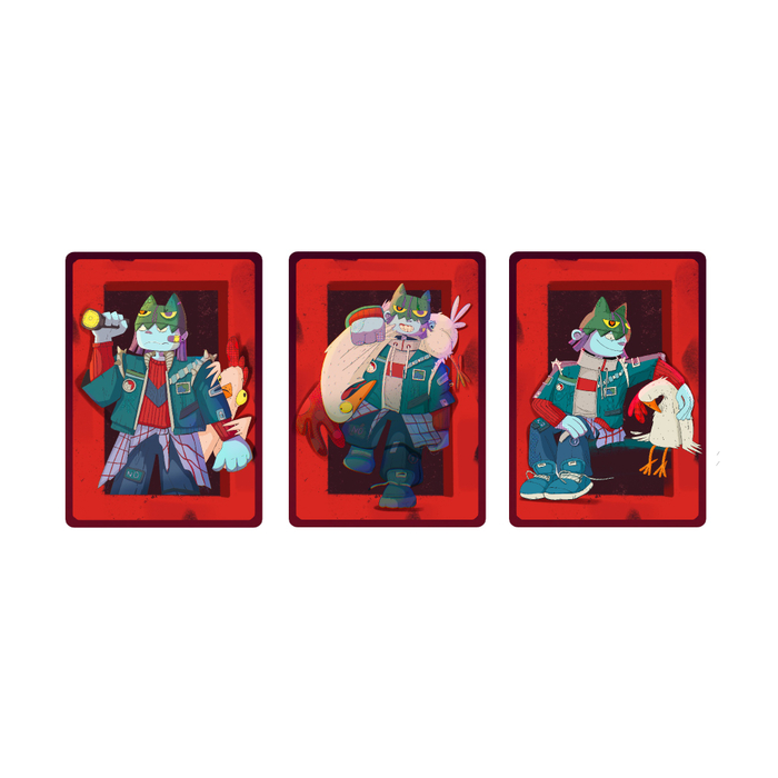 Персонаж. Карточки.