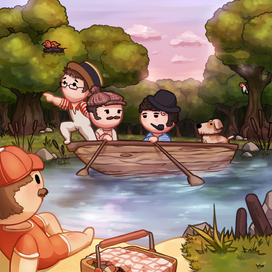 Трое в лодке, не считая собаки