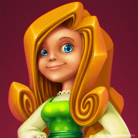 Персонаж Блондинка