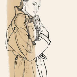 Фэшн иллюстрация 