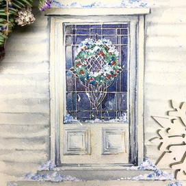 Рождественская открытка