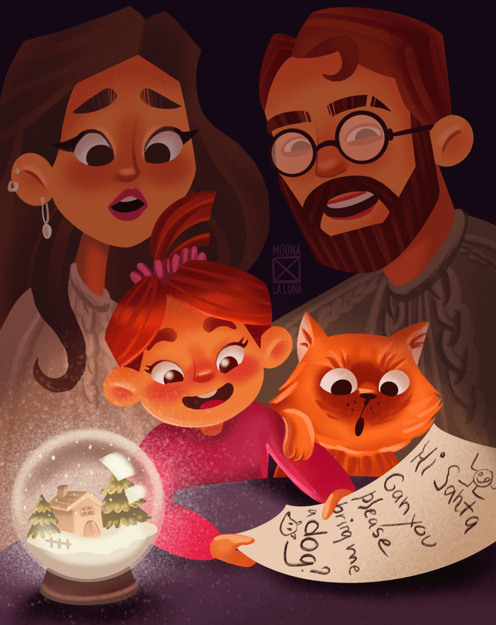 Новогодняя открытка