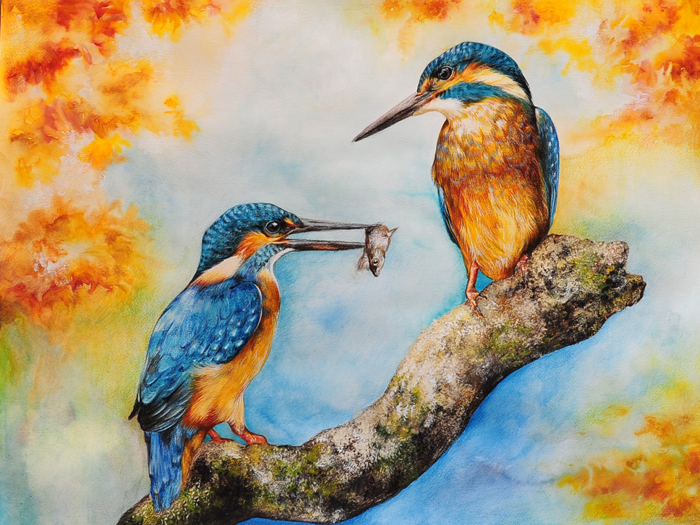 Ледяная птица!