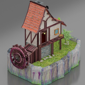 Домик 3д