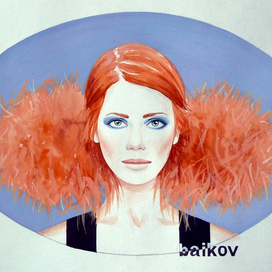 Серия "Женские образы в геометрии"