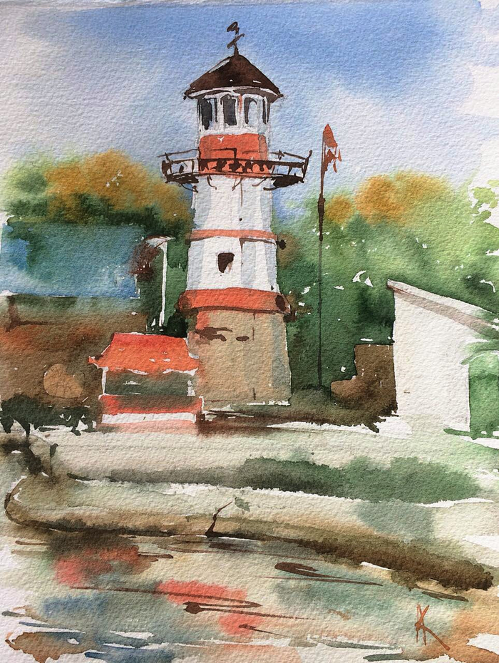 На Визовском пруду