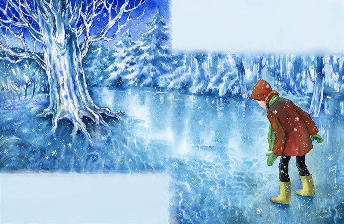 Иллюстрация к сказке "Два брата" Шварц